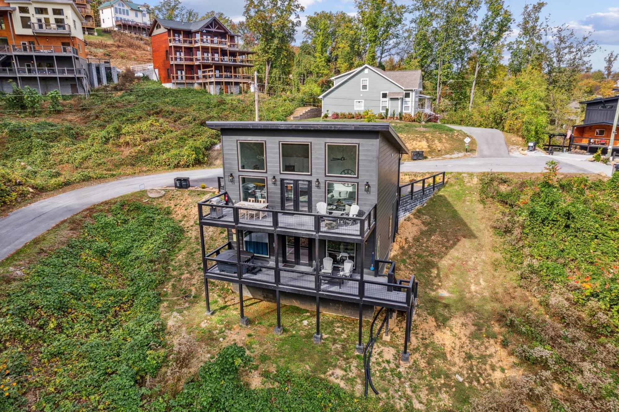Sunset Chalet Cabin Гатлинбург Экстерьер фото
